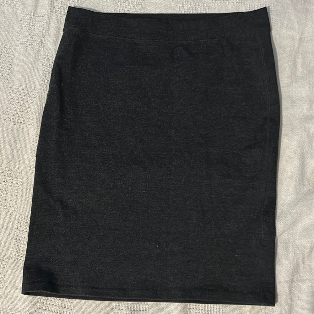 Grey Pencil Skirt